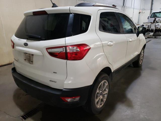 MAJ6S3GL8KC289920 - 2019 FORD ECOSPORT SE Ақ фото 3
