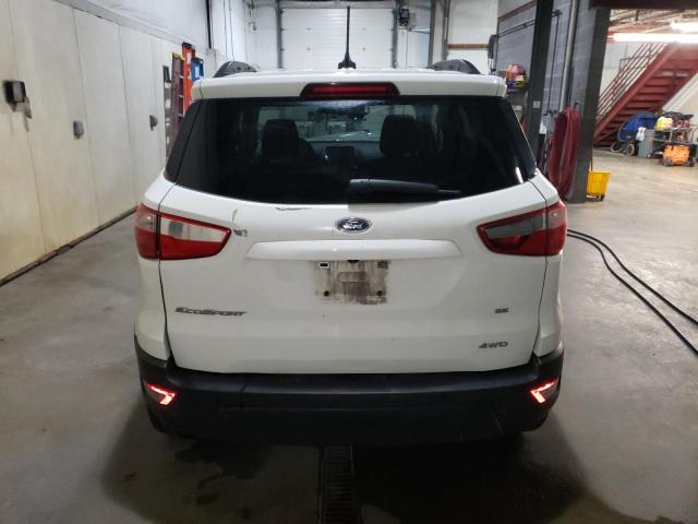 MAJ6S3GL8KC289920 - 2019 FORD ECOSPORT SE Ақ фото 6