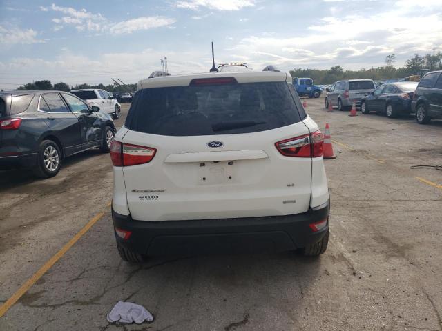 MAJ3S2GEXKC275550 - 2019 FORD ECOSPORT SE WHITE photo 6