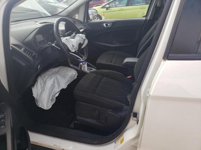 MAJ3S2GEXKC275550 - 2019 FORD ECOSPORT SE WHITE photo 7