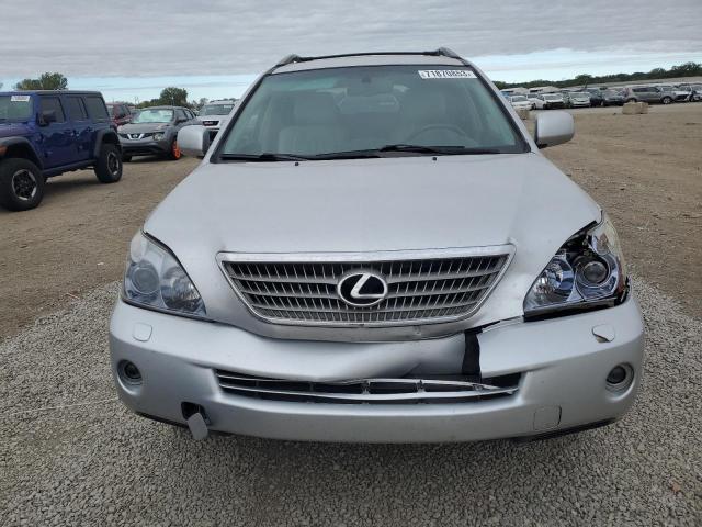 JTJHW31U782041517 - 2008 LEXUS RX 400H SILVER photo 5