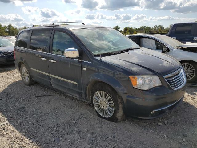 2C4RC1CG8ER300086 - 2014 CHRYSLER TOWN & COU TOURING L BLUE photo 4