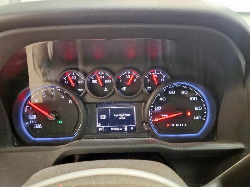 3GCNAAEK8PG350761 - 2023 CHEVROLET SILVERADO C1500 WHITE photo 9