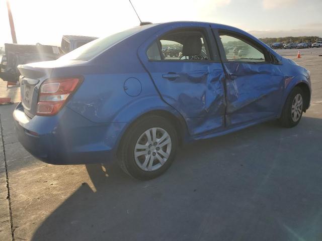 1G1JB5SH2J4134705 - 2018 CHEVROLET SONIC LS BLUE photo 3