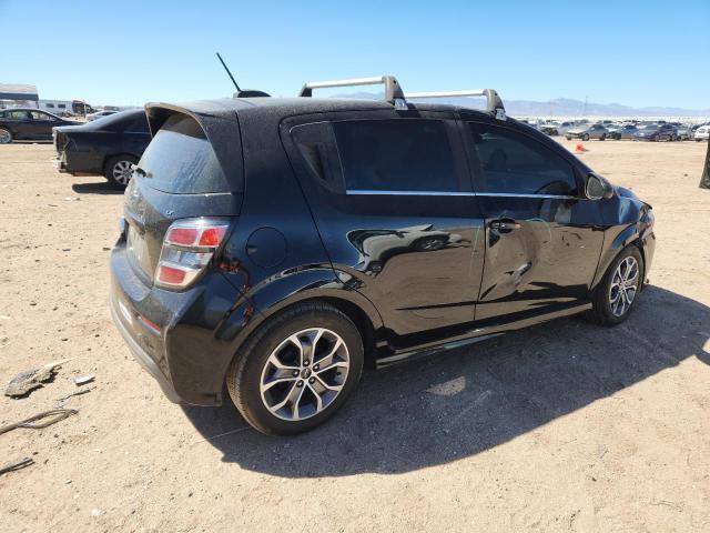 1G1JD6SG3J4128211 - 2018 CHEVROLET SONIC LT BLACK photo 3