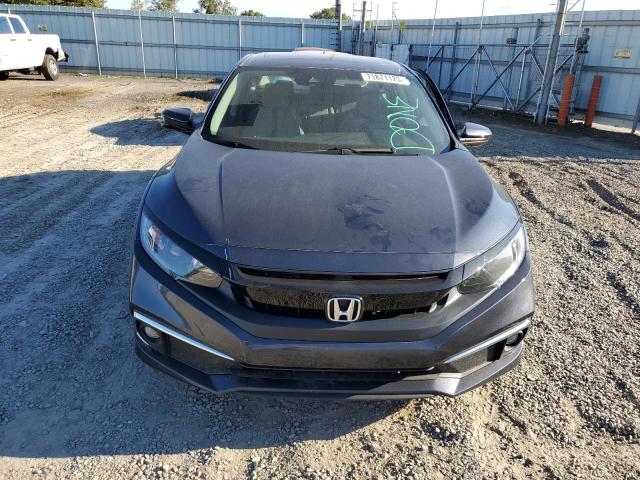 19XFC1F38ME012841 - 2021 HONDA CIVIC EX BLUE photo 5