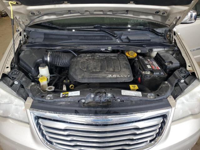 2C4RC1CGXDR818103 - 2013 CHRYSLER TOWN & COU TOURING L TAN photo 12