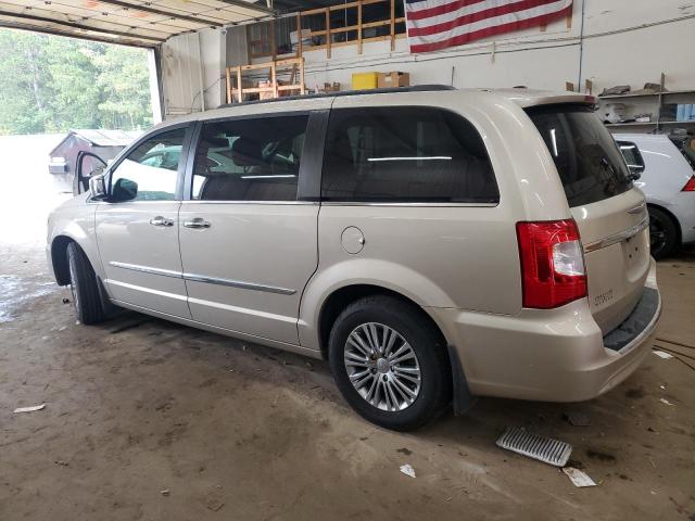 2C4RC1CGXDR818103 - 2013 CHRYSLER TOWN & COU TOURING L TAN photo 2