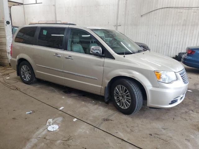 2C4RC1CGXDR818103 - 2013 CHRYSLER TOWN & COU TOURING L TAN photo 4