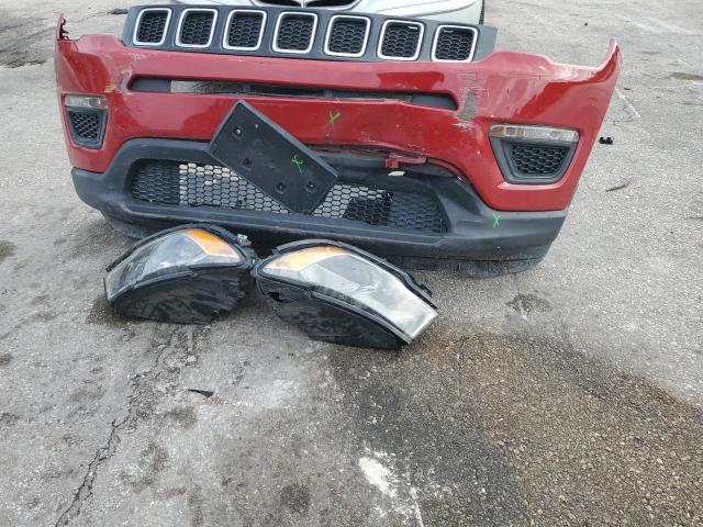 3C4NJCAB3KT614907 - 2019 JEEP COMPASS SPORT Rouge photo 13