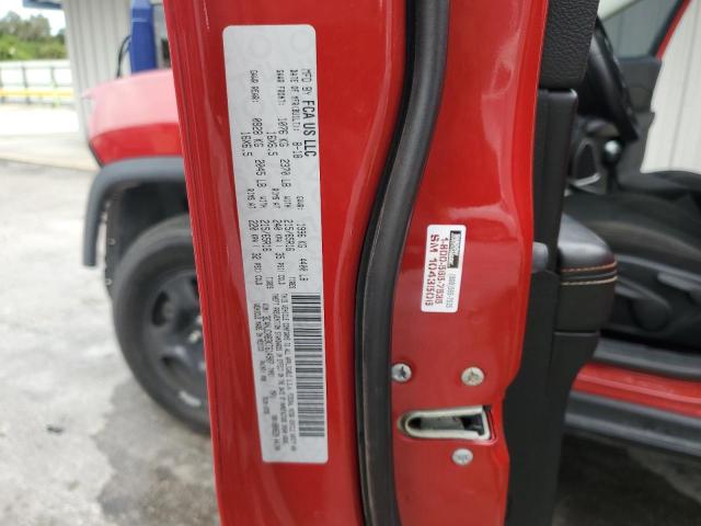 3C4NJCAB3KT614907 - 2019 JEEP COMPASS SPORT Rouge photo 14