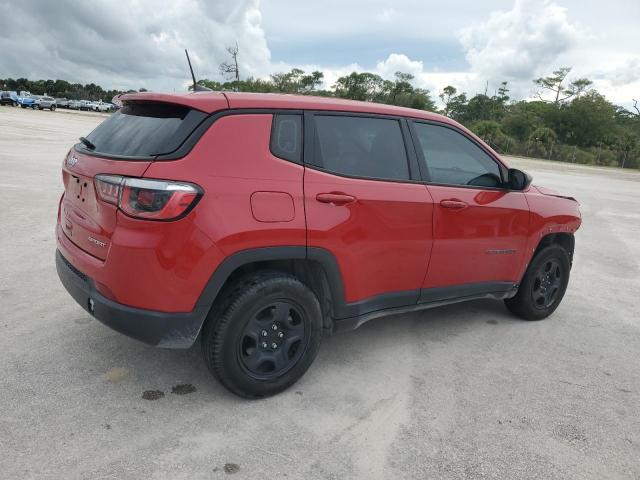 3C4NJCAB3KT614907 - 2019 JEEP COMPASS SPORT Rouge photo 3