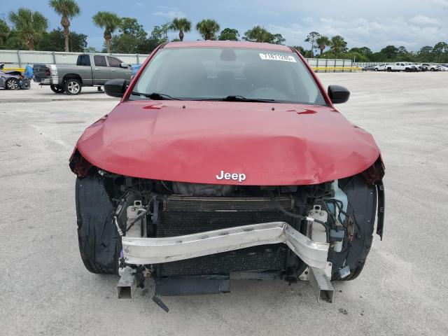 3C4NJCAB3KT614907 - 2019 JEEP COMPASS SPORT Rouge photo 5