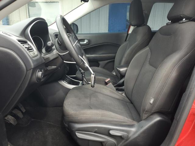 3C4NJCAB3KT614907 - 2019 JEEP COMPASS SPORT Rouge photo 7