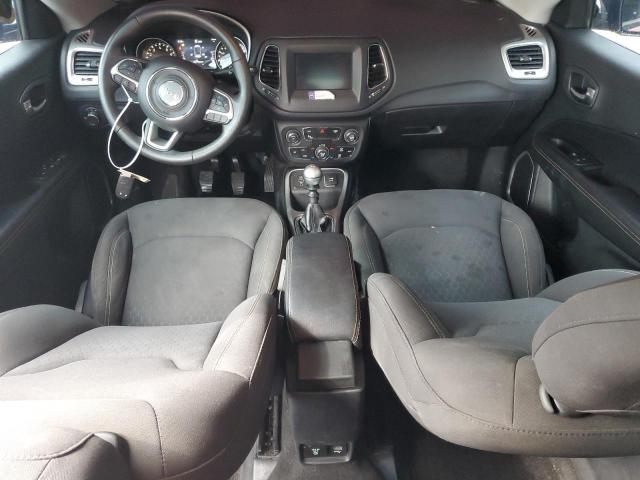 3C4NJCAB3KT614907 - 2019 JEEP COMPASS SPORT Rouge photo 8