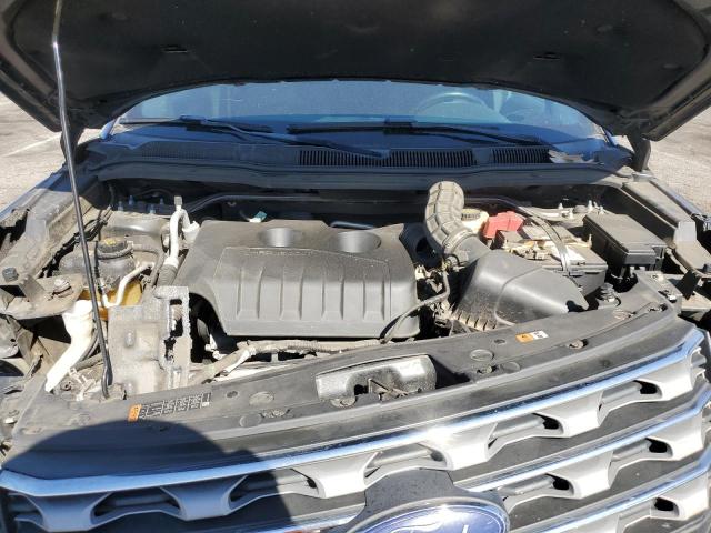 1FM5K7DHXHGA33983 - 2017 FORD EXPLORER XLT GRAY photo 12