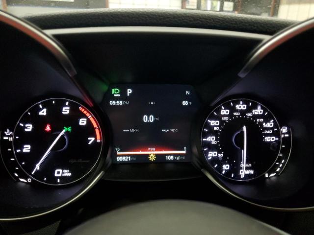 ZARFAEDN9H7553426 - 2017 ALFA ROMEO GIULIA Q4 黑色 照片 9