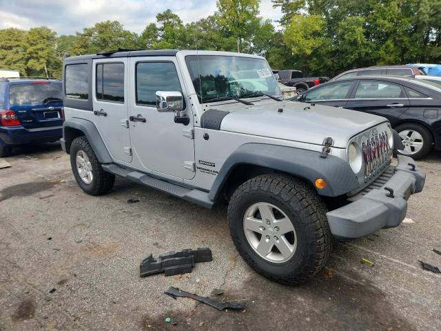 1C4HJWDG1CL197662 - 2012 JEEP WRANGLER U SPORT Srebrny zdjęcie 4