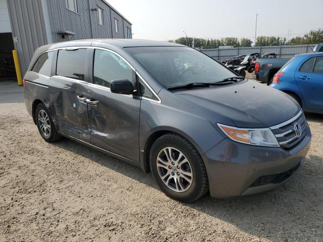 5FNRL5H69CB509269 - 2012 HONDA ODYSSEY EXL GRAY photo 4