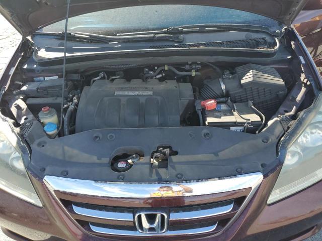 5FNRL38747B422429 - 2007 HONDA ODYSSEY EXL Բորդո լուսանկար 12