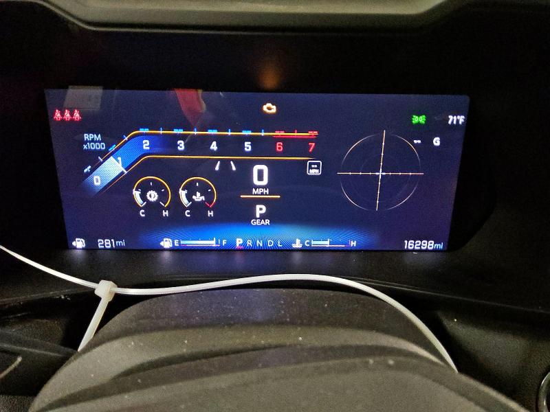 1GCGSBEC0R1126647 - 2024 CHEVROLET COLORADO WHITE photo 9