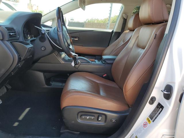 2T2BK1BA2FC283784 - 2015 LEXUS RX 350 BASE WHITE photo 7