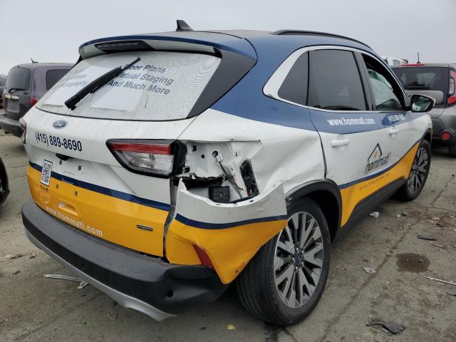 1FMCU0DZ9LUB06546 - 2020 FORD ESCAPE TITANIUM WHITE photo 3