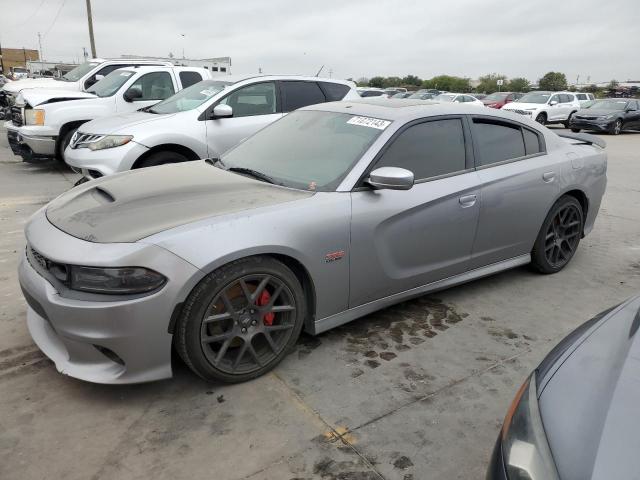 2C3CDXGJ8HH621071 - 2017 DODGE CHARGER R/T 392 SILVER photo 1