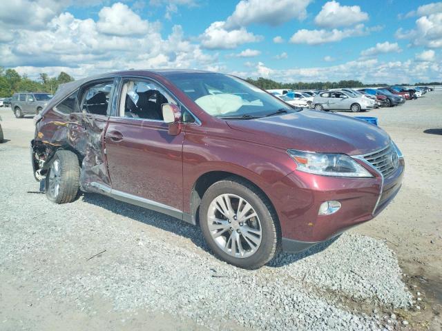 JTJZB1BA0D2008068 - 2013 LEXUS RX 450H BURGUNDY photo 4