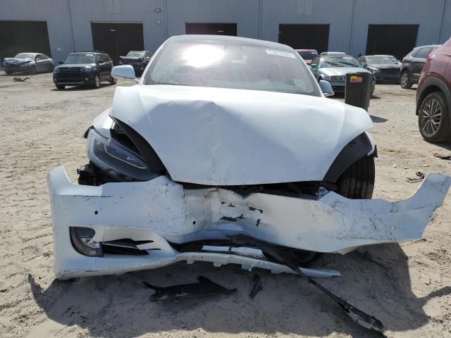 5YJSA1E44LF396026 - 2020 TESLA MODEL S WHITE photo 5