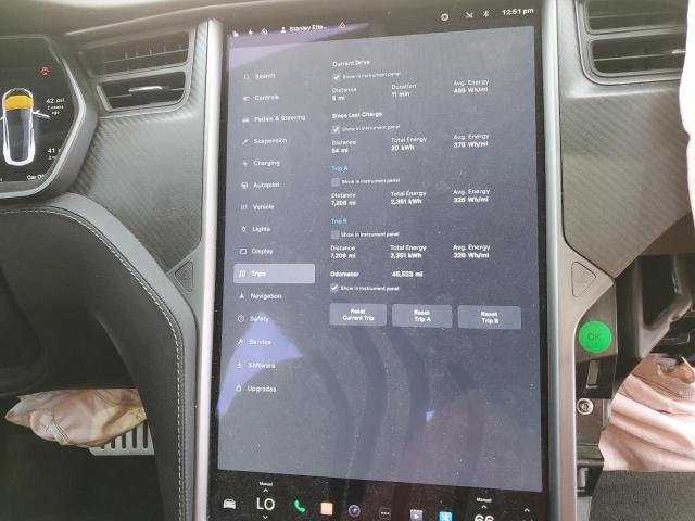 5YJSA1E44LF396026 - 2020 TESLA MODEL S 白色 照片 9