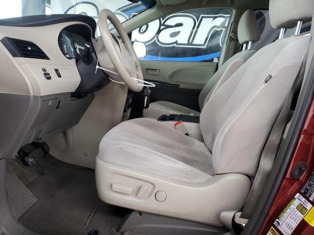 5TDKK3DC3DS397084 - 2013 TOYOTA SIENNA LE Bordo foto 7