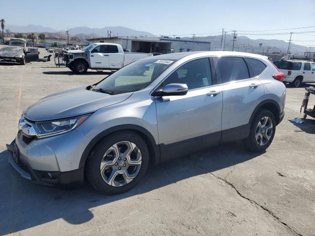 5J6RW1H56JA002126 - 2018 HONDA CR-V EX SILVER photo 1