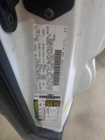 5TFTX4CN4FX055672 - 2015 TOYOTA TACOMA ACCESS CAB 白色 照片 12