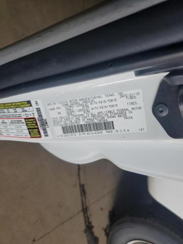 5TFTX4CN8FX055755 - 2015 TOYOTA TACOMA ACCESS CAB თეთრი ფოტო 12