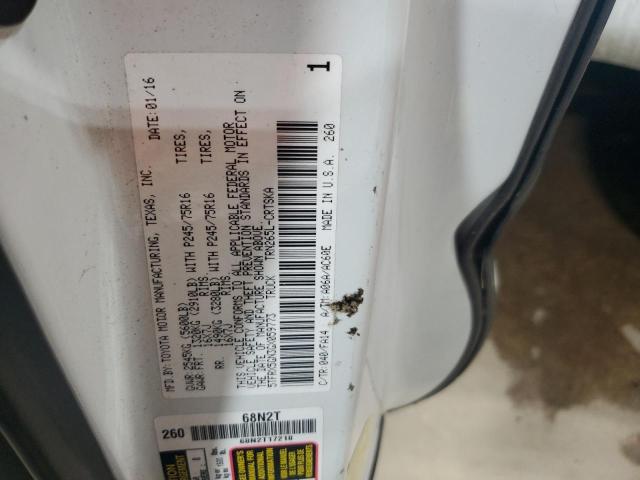 5TFRX5GN3GX059773 - 2016 TOYOTA TACOMA ACCESS CAB Ağ foto 12