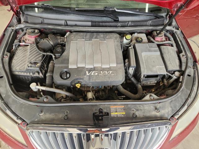 1G4GC5EGXAF141516 - 2010 BUICK LACROSSE CXL RED photo 11
