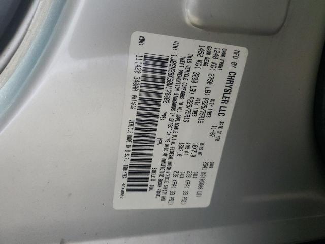 1J8GN28K58W170082 - 2008 JEEP LIBERTY SPORT SILVER photo 13