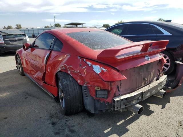 JN1BZ34E67M552372 - 2007 NISSAN 350Z COUPE RED photo 2