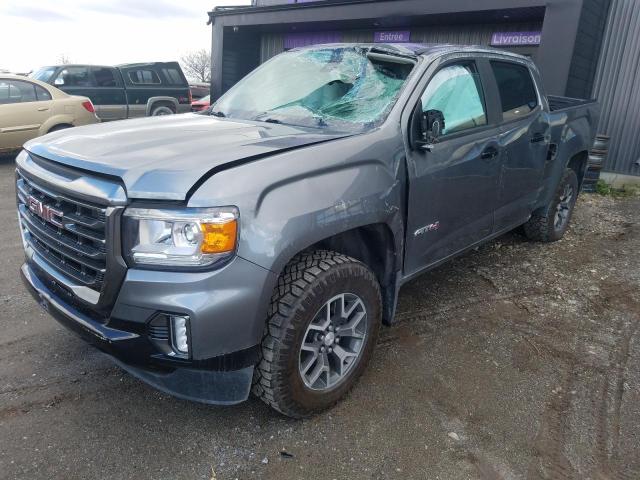 1GTG6FEN2N1143019 - 2022 GMC CANYON AT4 GRAY photo 1