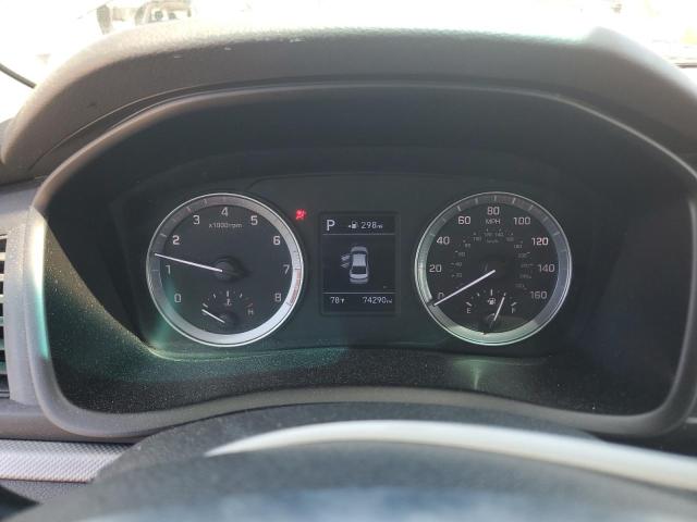 5NPE24AF1KH782759 - 2019 HYUNDAI SONATA SE ნაცრისფერი ფოტო 9