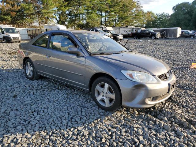 1HGEM22904L045947 - 2004 HONDA CIVIC EX GRAY photo 4