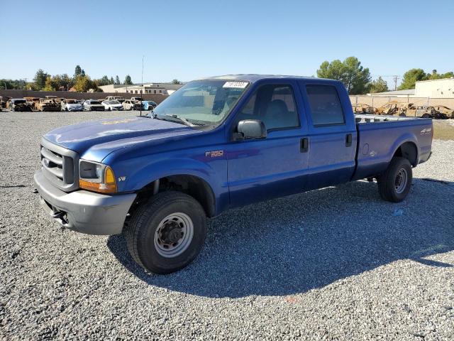 1FTSW31L8XEB27755 - 1999 FORD F350 SRW SUPER DUTY BLUE photo 1