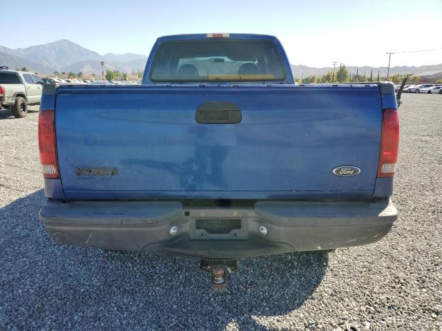 1FTSW31L8XEB27755 - 1999 FORD F350 SRW SUPER DUTY BLUE photo 6