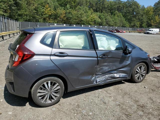 JHMGK5H72GX032908 - 2016 HONDA FIT EX GRAY photo 3