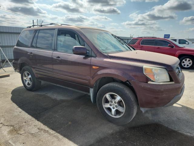 5FNYF18527B029857 - 2007 HONDA PILOT EXL BURGUNDY photo 4