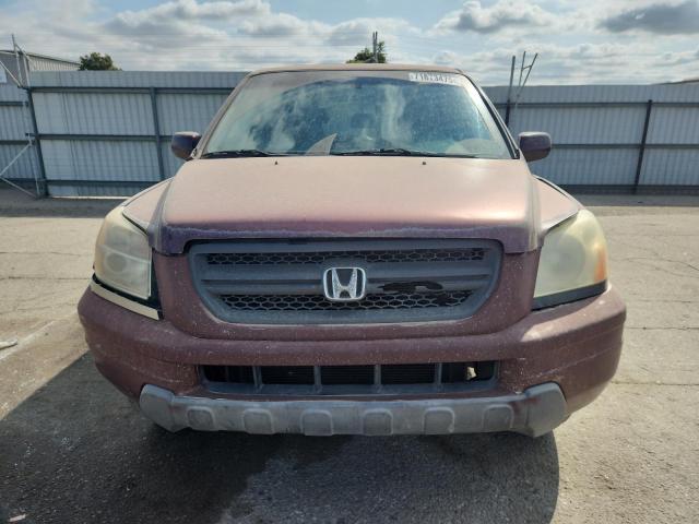 5FNYF18527B029857 - 2007 HONDA PILOT EXL BURGUNDY photo 5