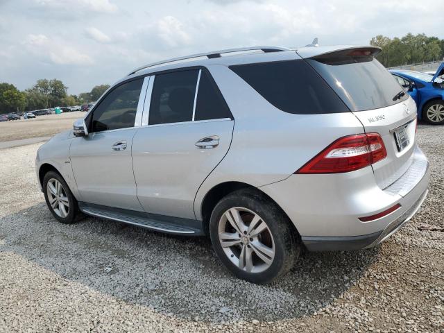 4JGDA5HB9DA185338 - 2013 MERCEDES-BENZ ML 350 4MATIC SILVER photo 2