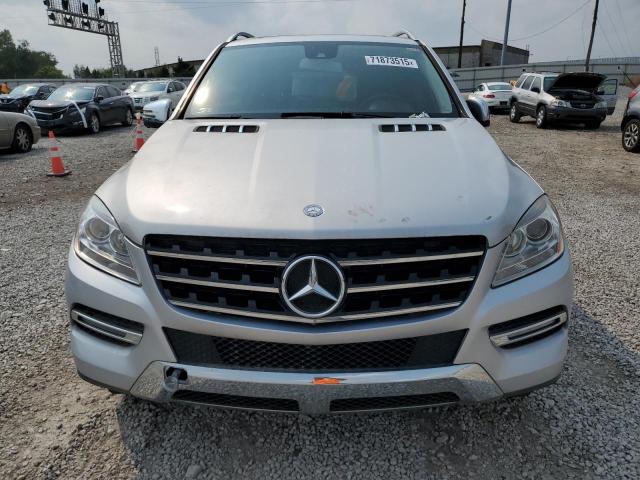 4JGDA5HB9DA185338 - 2013 MERCEDES-BENZ ML 350 4MATIC SILVER photo 5