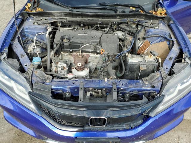 1HGCT1A79HA006991 - 2017 HONDA ACCORD EX BLUE photo 11